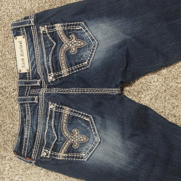 Rock Revival Bootcut Jeans Size 29"W x 31"L - Picture 3 of 8
